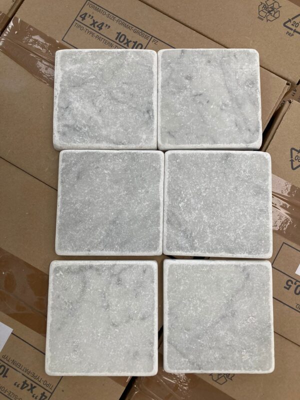 Senini Stone srl | CARRARA 10X10 BURATTATO SP. 1 CM