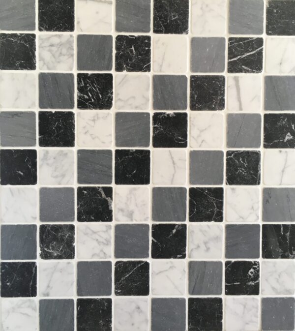 Senini Stone srl | CARRARA 10X10 BURATTATO SP. 1 CM