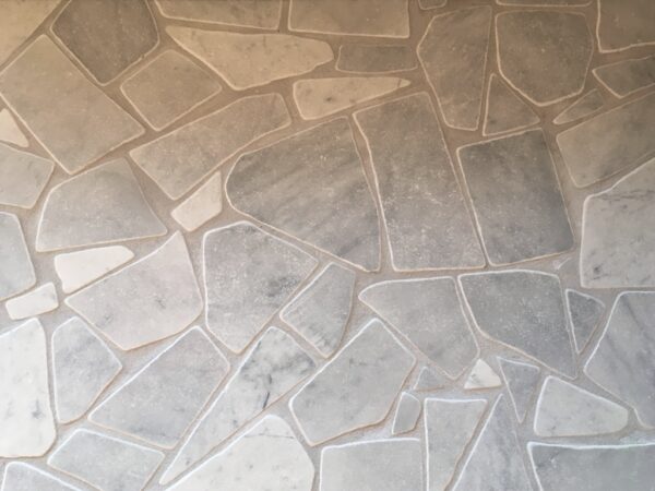 Senini Stone srl | CARRARA PALLADIANA SPESSORE 2 CM OPUS INCERTUM