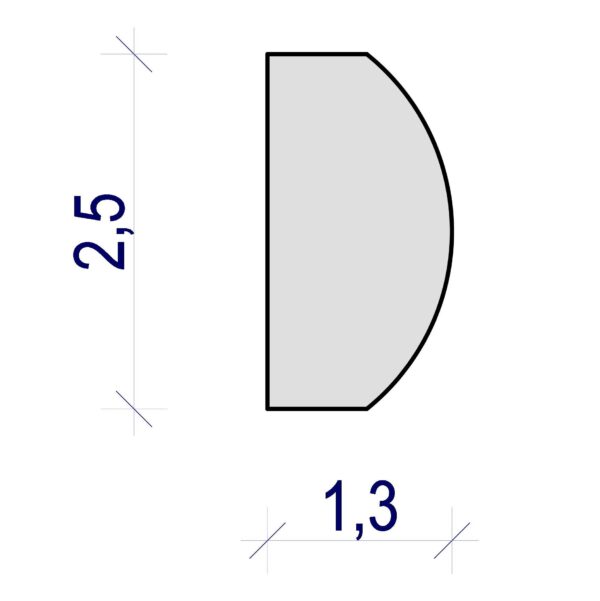 Senini Stone srl | LISTELLO L025R