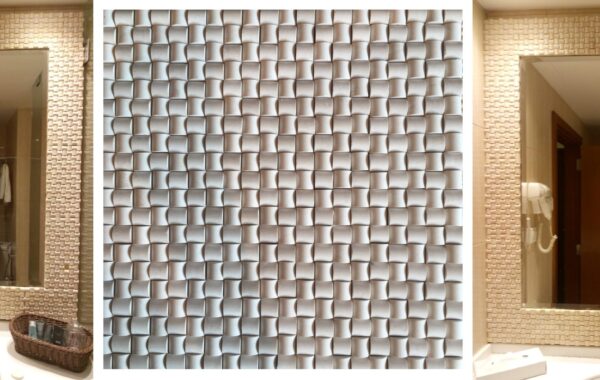 Senini Stone srl | MOSAICO 3D INTRECCIO MATITE 1,5X1,5