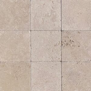 Senini Stone srl | TRAVERTINO CLASSICO 20 X 20 BURATTATO