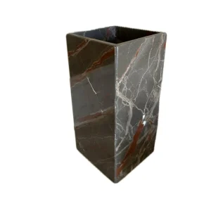 Senini Stone srl | VASO STONE Ombra di Caravaggio 14,5x14,5 H. 30,5 CM